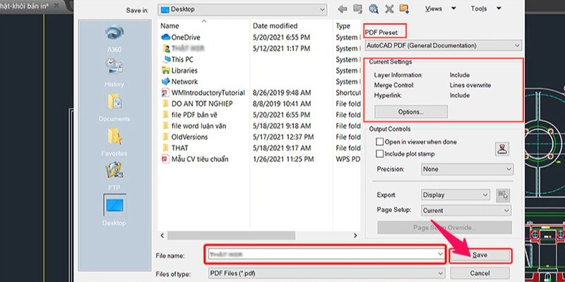 pdf-preset-chon-mot-trong-cac-cai-dat-san